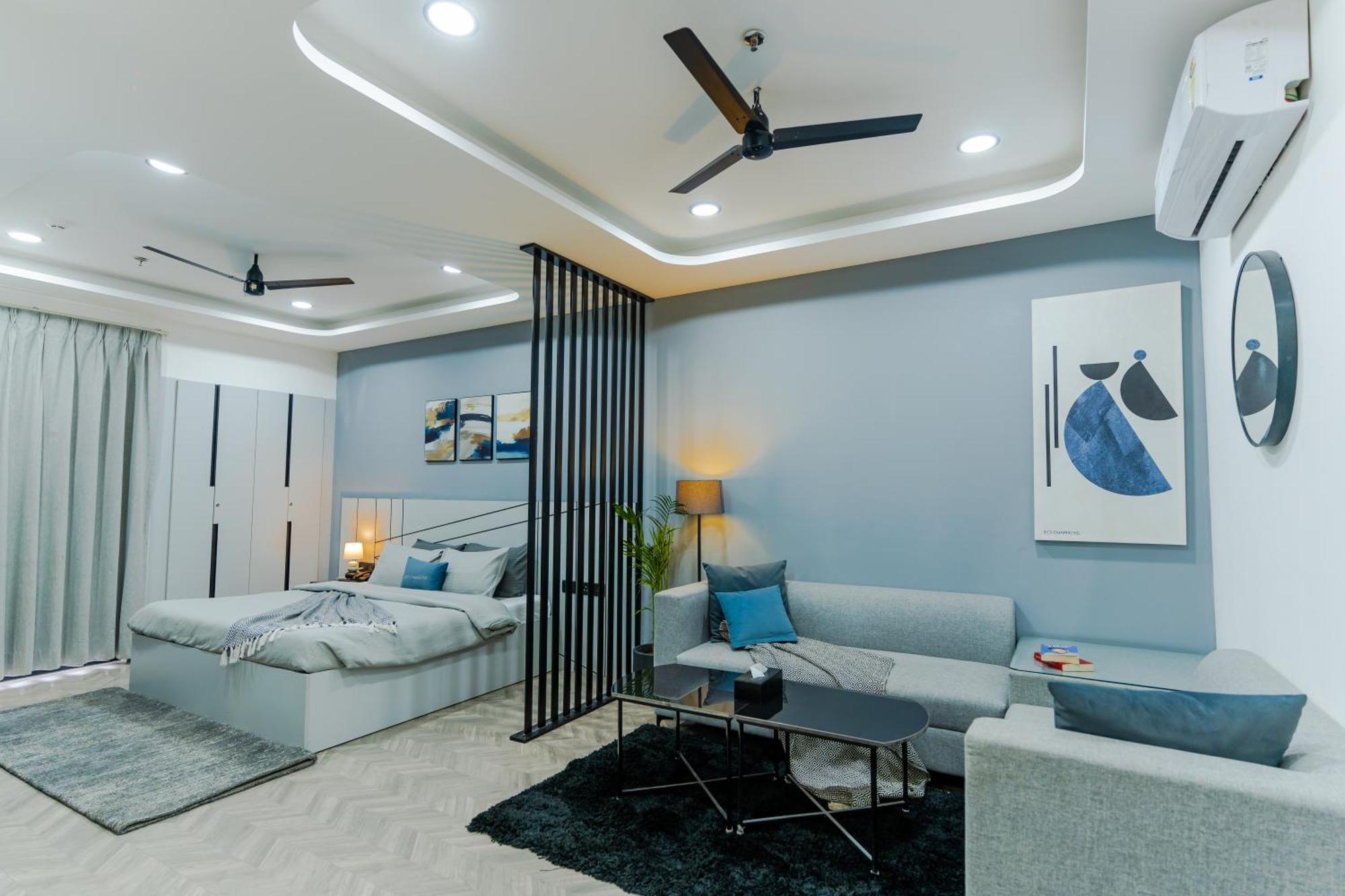 Bedchambers Luxury Apartment Near Golf Course Road Gurgaon Exterior photo