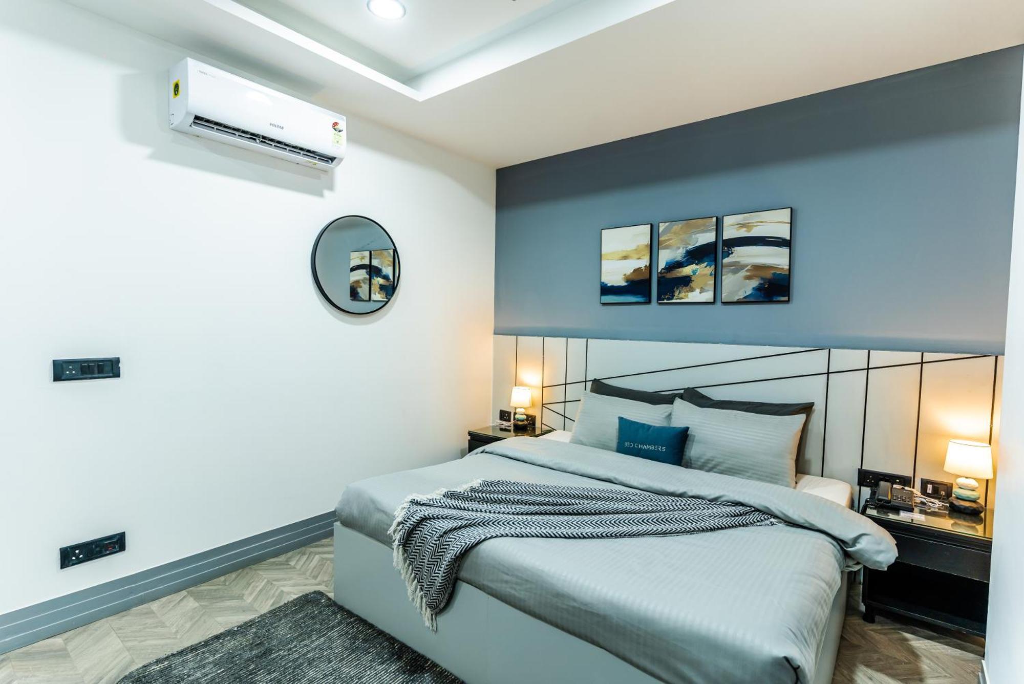Bedchambers Luxury Apartment Near Golf Course Road Gurgaon Exterior photo